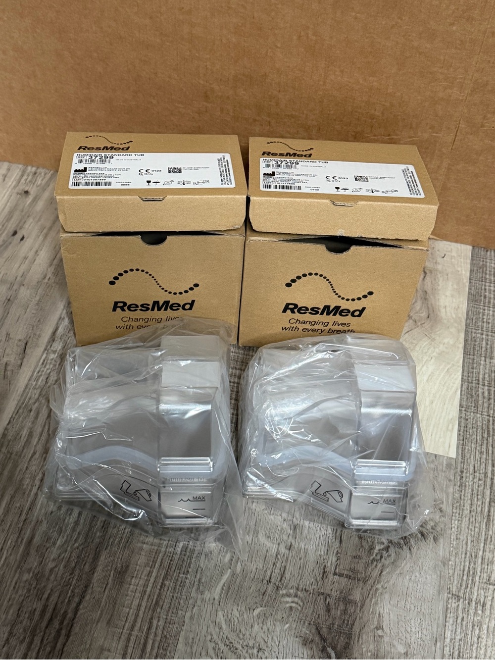 ResMed Silver Replacement Humidifier Water Chambers, Set of 2